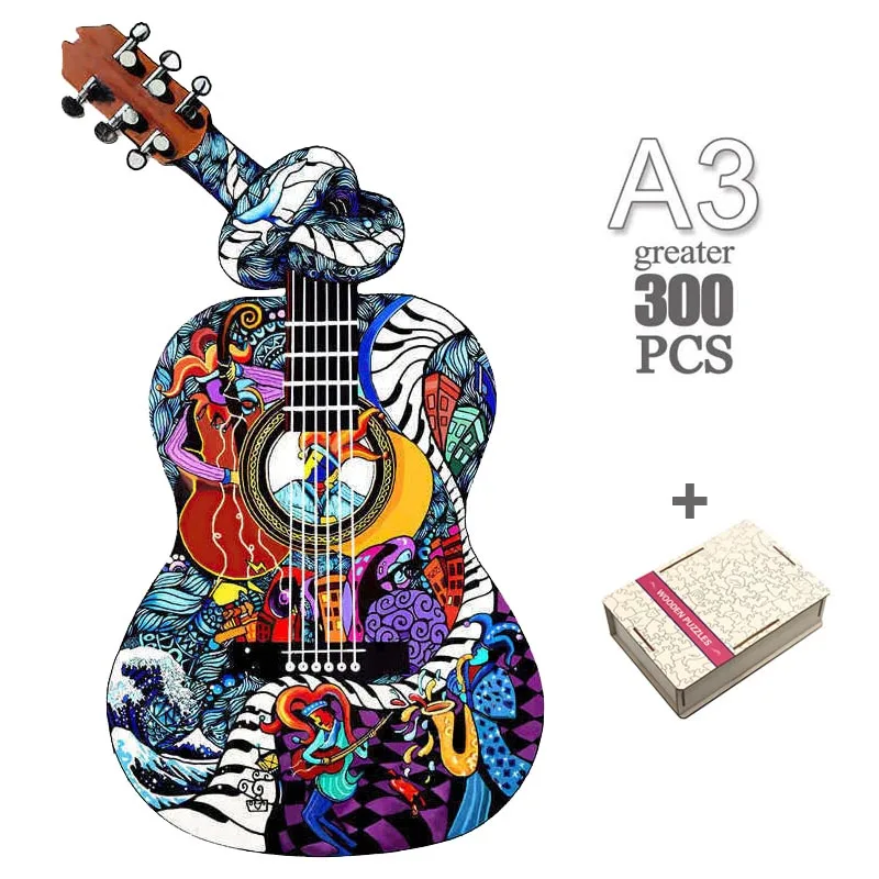 

2022 Cartoo Creative Wooden Jigsaw Puzzle for Adults Animal Wooden Puzzles Horse Wood Jigsaw Puzzl Educational Toys For Kids Adu