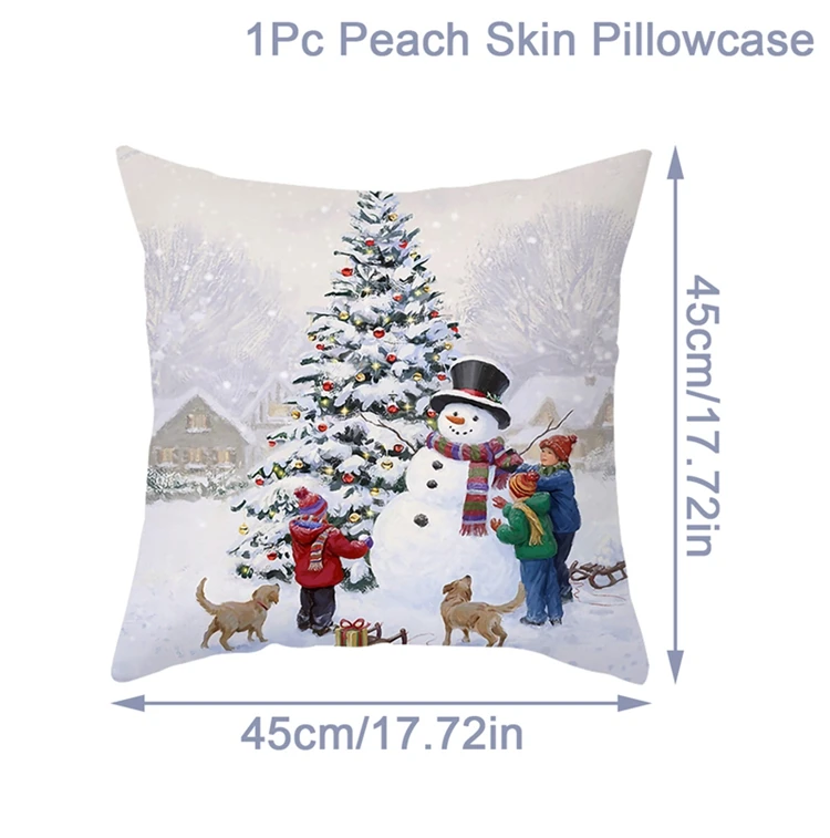 

Рождественский чехол для подушки FENGRISE