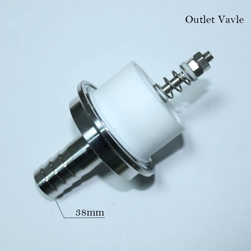 

Обратный клапан и соединитель труб для 20/32/51 мм, запасная часть для машины для розлива труб, фланец 64 мм SS304 и использование TEFE для безопасной пищевой промышленности