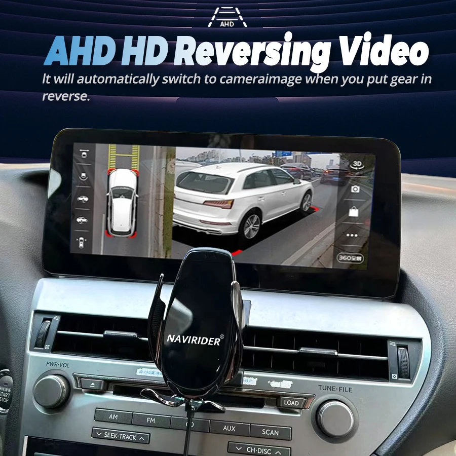 12 3 дюймовый Android 14 экран для Lexus RX 450h RX450H RX270 RX350 2009-2015 стерео DSP GPS CarPlay автомобильный