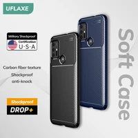 uflaxe original soft silicone case for motorola moto g20 g30 g40 g10 power g50 g60 g60s g100 g200 5g carbon fiber cover casing