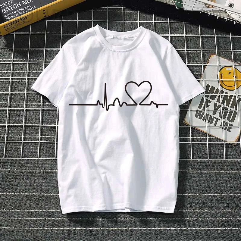 

Summer short sleeve T-shirt pure cotton 2021 trend new versatile round neck T-shirt