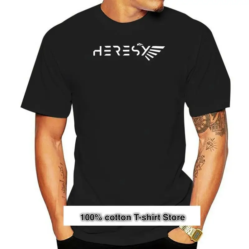 

Heresy-Camiseta blanca para hombre, camisa 40k primaris heresy, informal, cuello Round Do, suelta, de verano, 40000