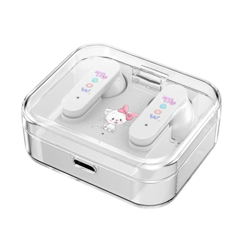 

Transparent Charging Box Low Delay Tws Earbuds Sport Headphone Stereo Noise Cancelling Wireless Bluetooth Earphone Headphones