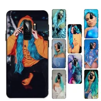 lvtlv singer karol g phone case for samsung s20 lite s21 s10 s9 plus for redmi note8 9pro for huawei y6 cover