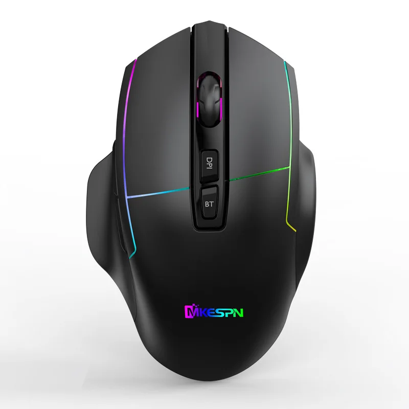 

Gaming Mouse Rechargeable 2.4GWireless Bluetooth Mouse Mute Ergonomic Mouse for Computer Laptop LED Backlit Mice for IOS Android