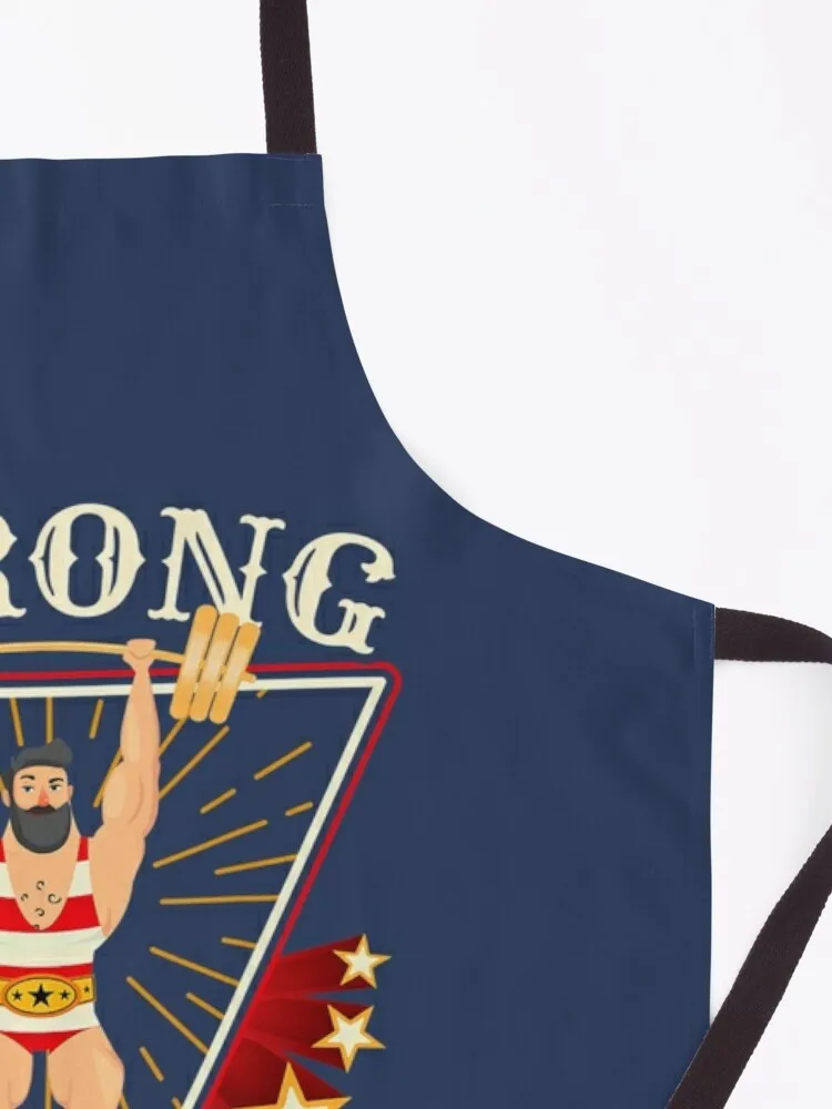 Цирковый винтажный костюм сильного человека фартук аксессуары для кухни милые