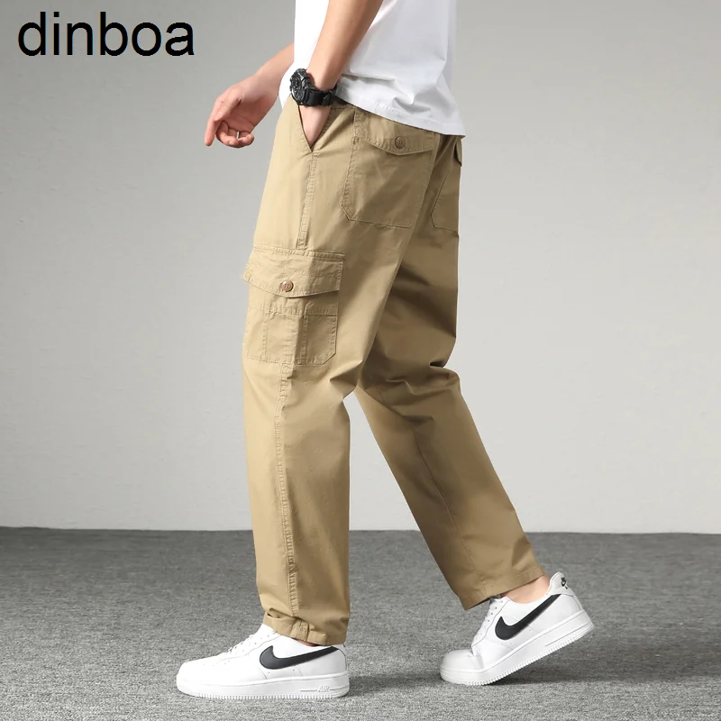 

2022 Spring Autumn New Men Sports Cargo Pants Men Harlan High Quality Large Size Loose Y2k Casual Pants Men Ankle-length Pants