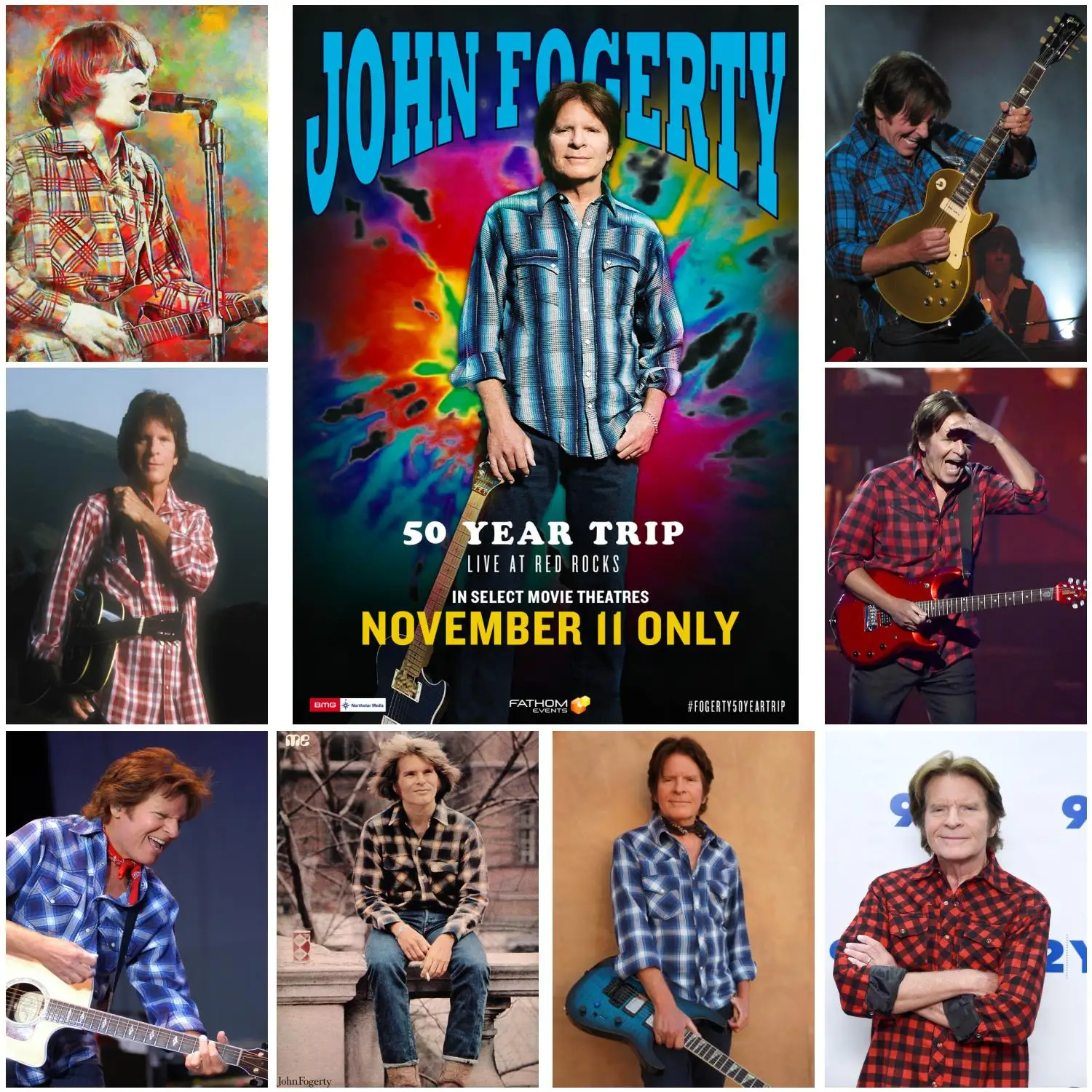 

John Fogerty плакат декоративной живописи холст постер подарок настенное Искусство гостиная постеры спальня живопись