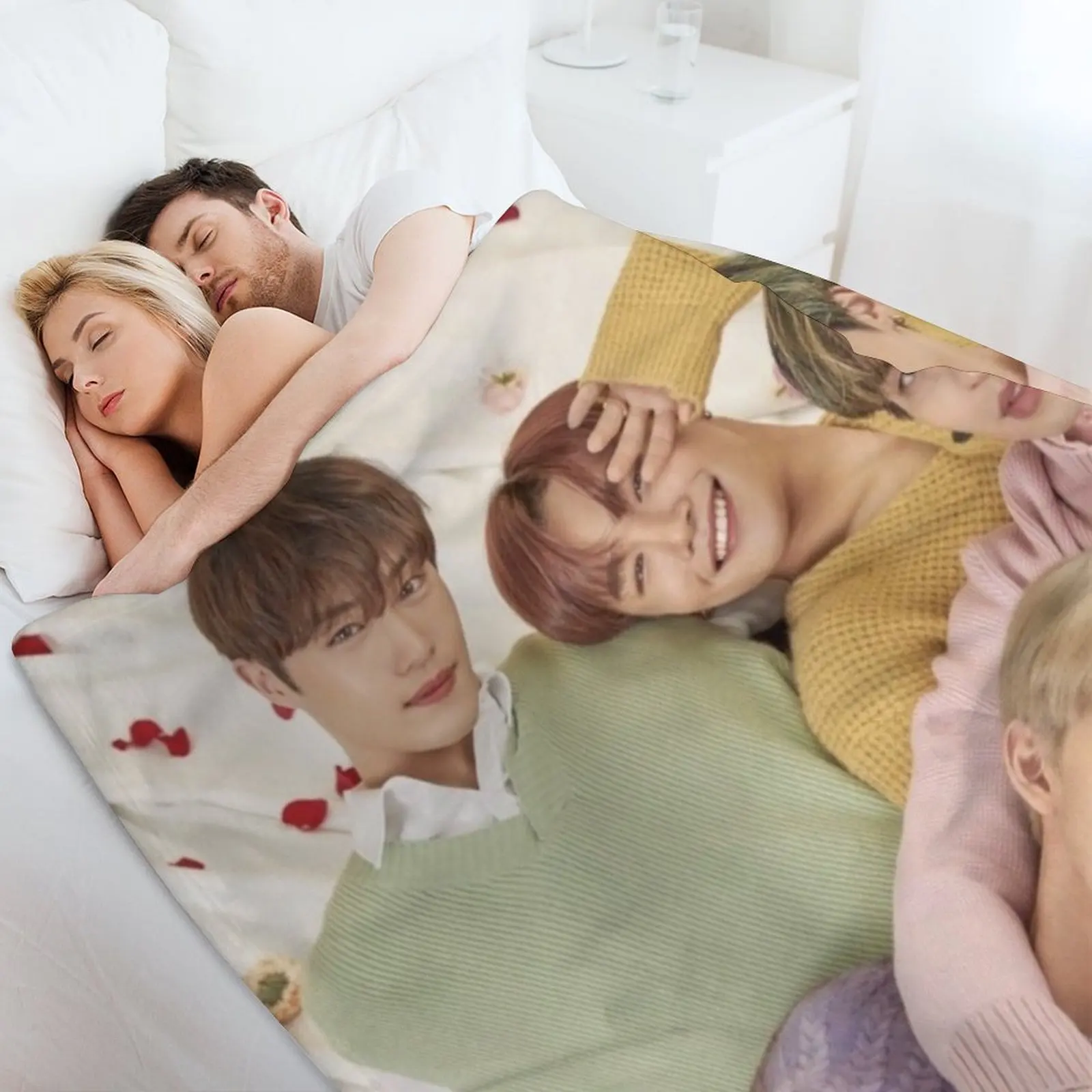 CIX - 'OK' Эпизод 1: OK Not Teaser Pictures 458 BX Seunghun Yonghee Bae Jinyoung Hyunsuk KPOP Boy Band Group Плед