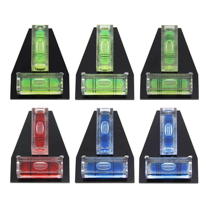 Burbujas horizontales en forma de t alta precisión mini burbujas pequeñas