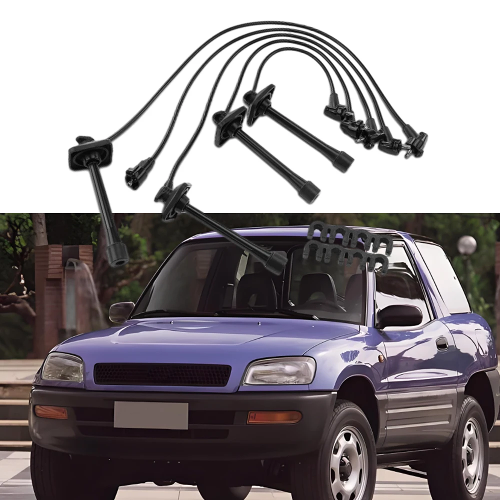 Набор проводов свечей зажигания для Toyota RAV4 L4 2.0L двигатель 1996-1997 671-4145 90919-21598 90919-21609
