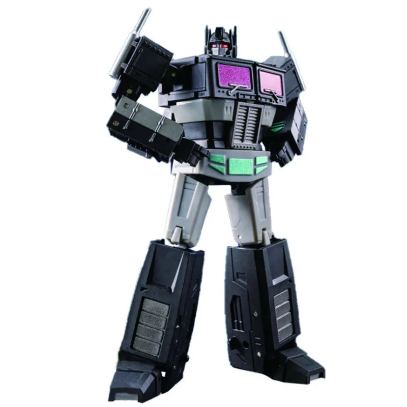 

Трансформирующий элемент TE-01B TE01B G1, черная фигурка Convoy, игрушка, шедевр, немезис, Премиум модель, деформация автомобиля, робота