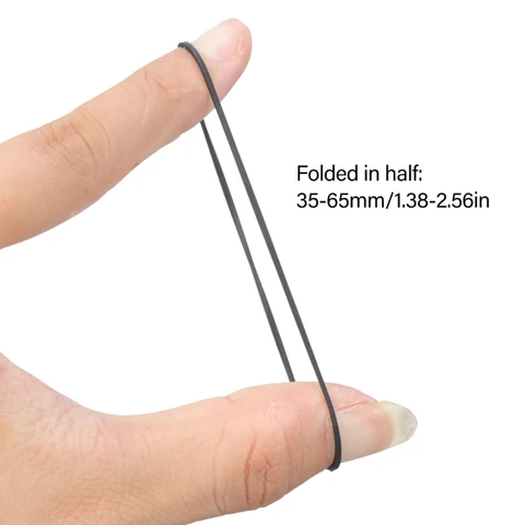 Комплект резиновых ремней 20 шт. 35-65 мм