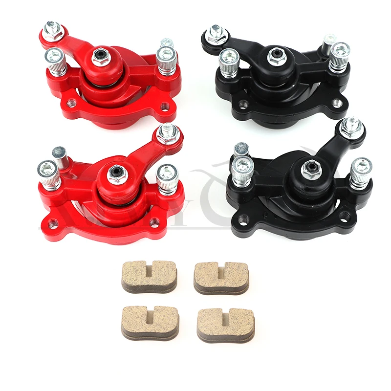 Front Rear Disc Brake Caliper Pads For 43cc 47cc 49cc Mini Moto Kids ATV Quad Minimoto Dirt Pocket Bike Gas Scooter