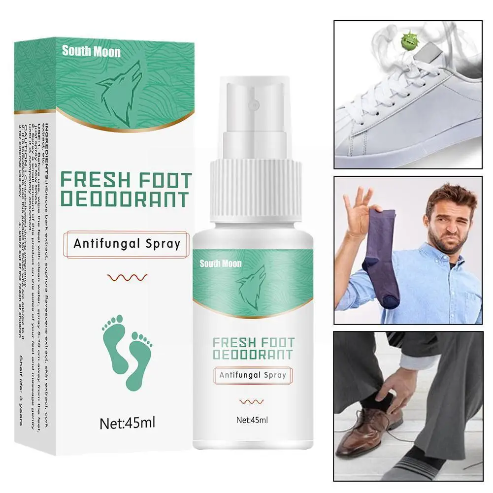 

45ml Sweaty Foot Spray Effective Anti-fungal Spray For Peeling Blister Repair Moisturizing Foot Care Foot Spray C6p4