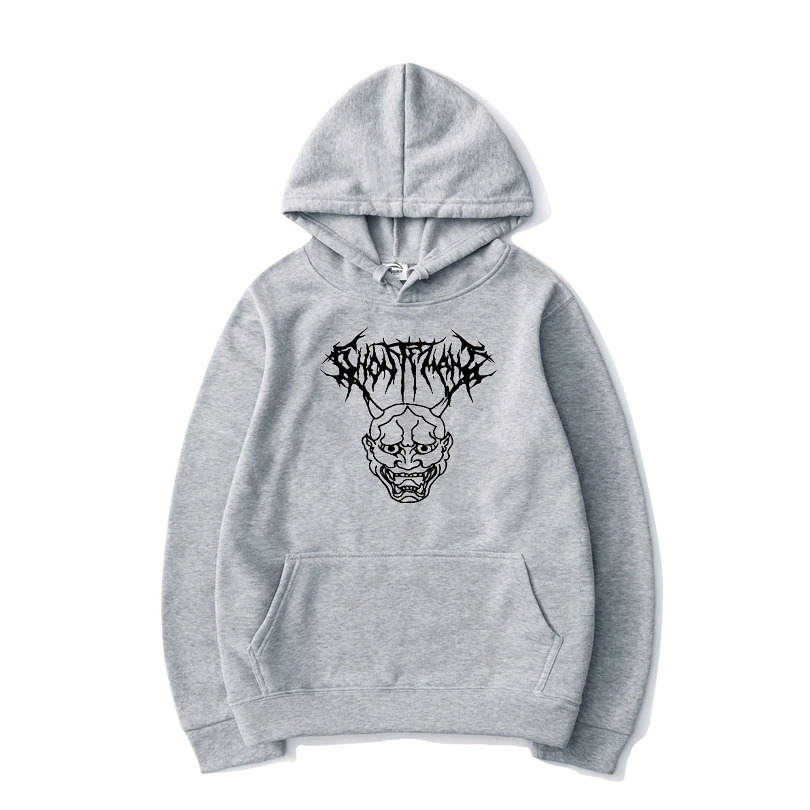 

New Ghostmane Ainem printing Hoodies Streetwear Men Women Sweatshirt Oversized Hoodie children Hip Hop Men Clothing Harajuku