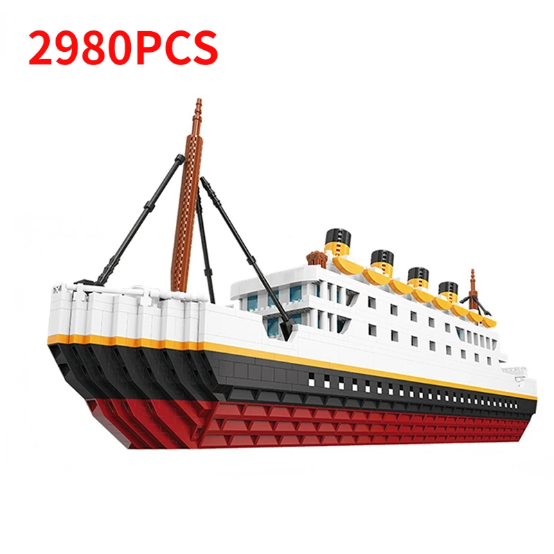 

2980 шт., Детский конструктор «Титаник»