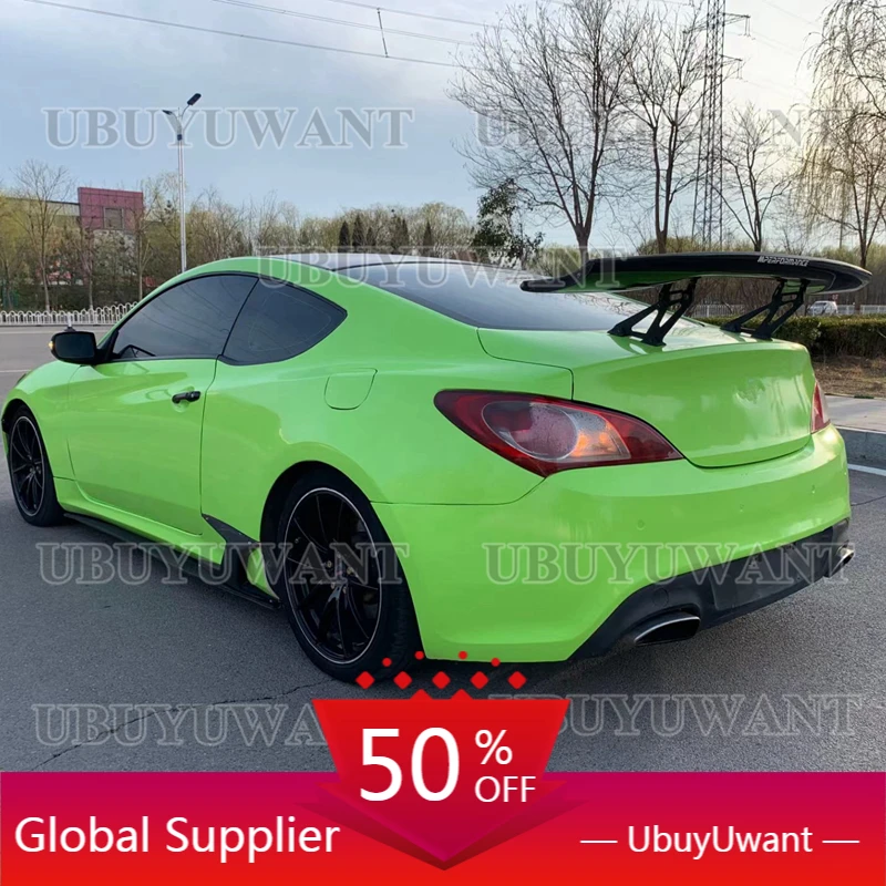 

For Hyundai Tiburon Genesis Coupe 2009-2012 High Quality ABS Rear Spoiler Wing Trunk Lip Boot Cover Car Styling