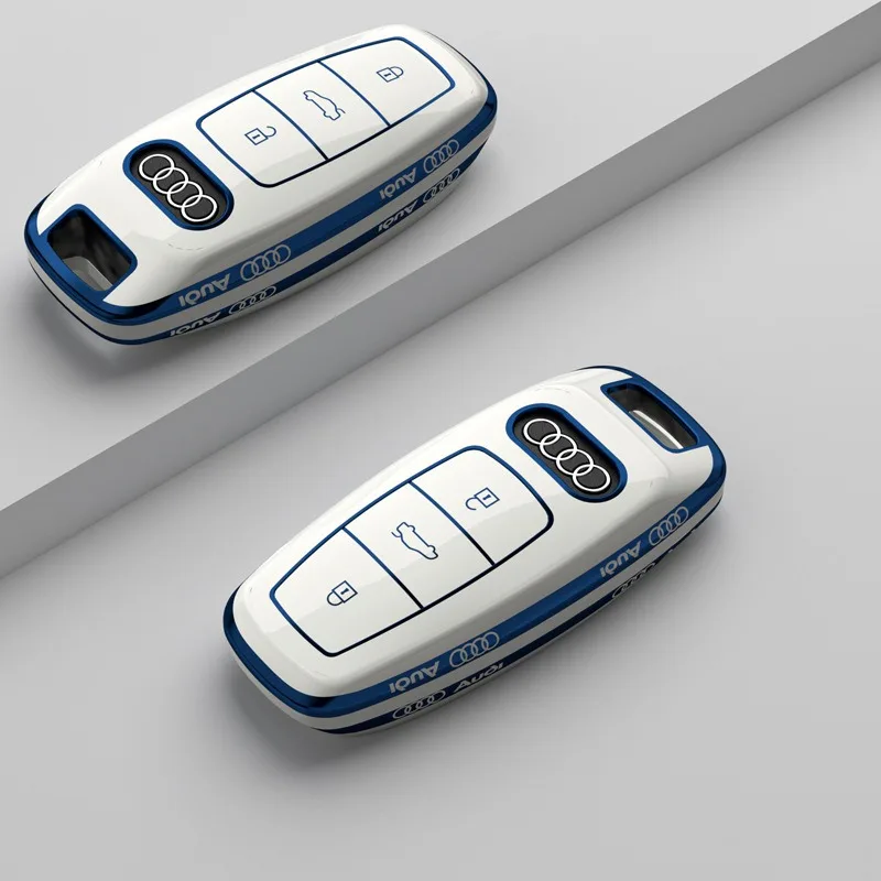 

Чехол из ТПУ для автомобильного дистанционного ключа для Audi Q8 RSQ8 A6 C8 S6 RS6 A7 S7 RS7 A3 8Y A8 D5 4N RS E-tron GT Q4 Q7 4M