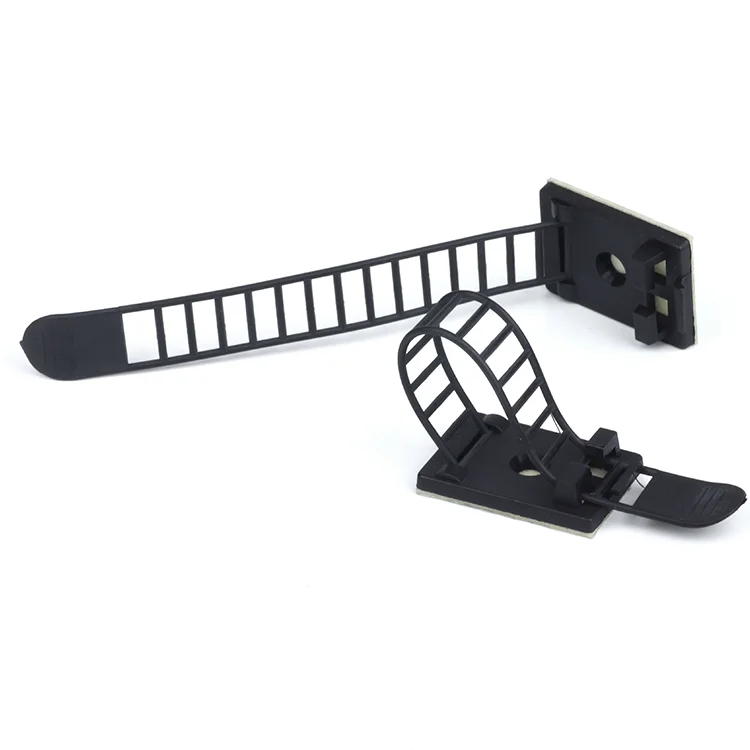 Самоклеящиеся зажимы для кабелей 10 шт