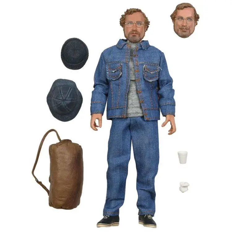 

Original NECA Jaws Matt Hooper Clothed Toony Terrors Jaws and Quint Action Figure Anime Collectable Model Toys Dolls For Gifts