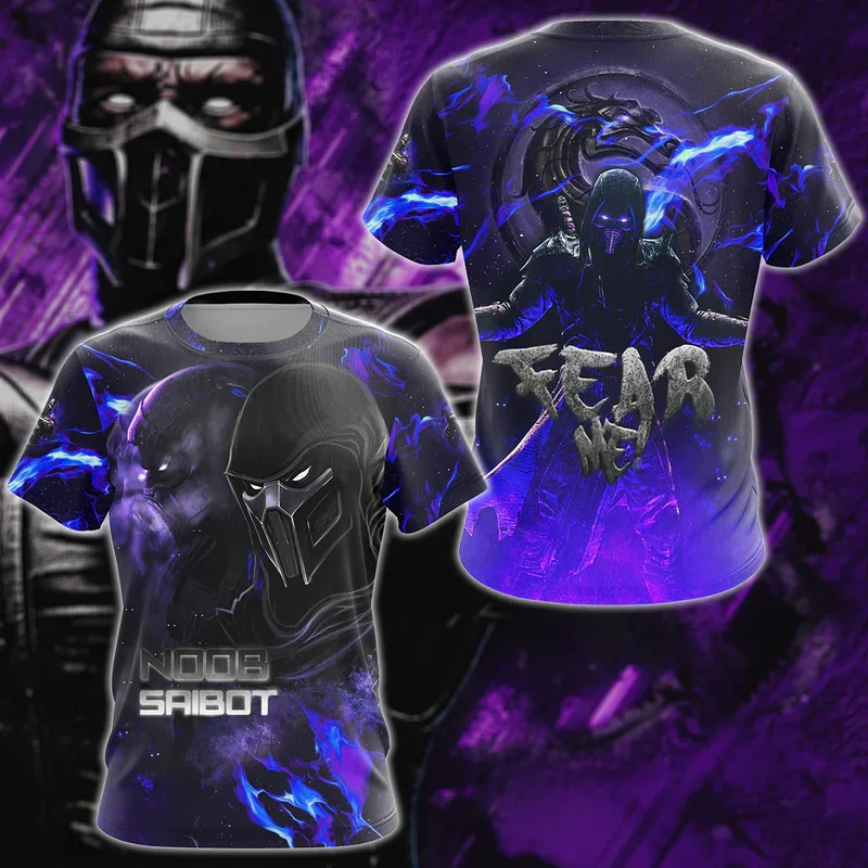 

Pop Game Mortal Kombat Grphic T Shirt for Men Clothing 3D Cool Designs T-shirt Women y2k Tops Harajuku Fashion Kids Short Sleeve