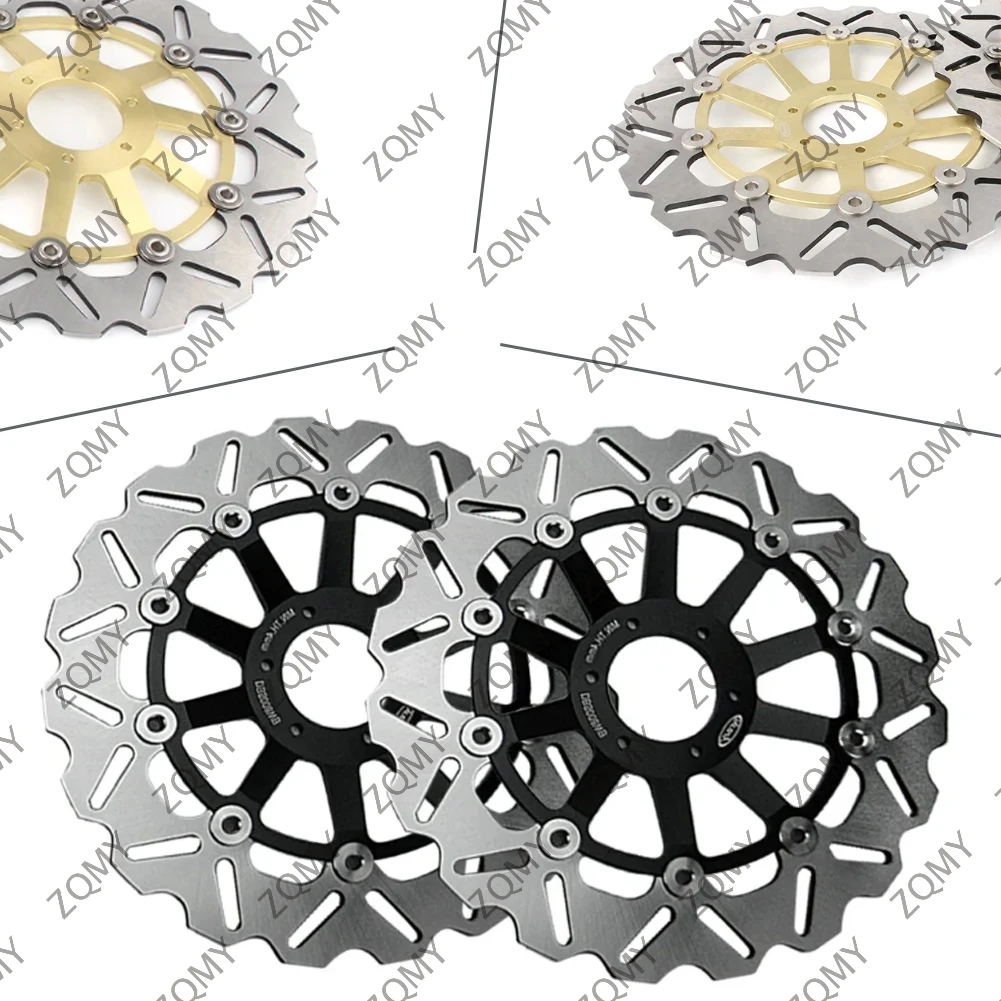 1 пара диск переднего тормоза мотоцикла роторы для Honda RS125R RS125GP RS250GP RS250R TSR250 CB400N