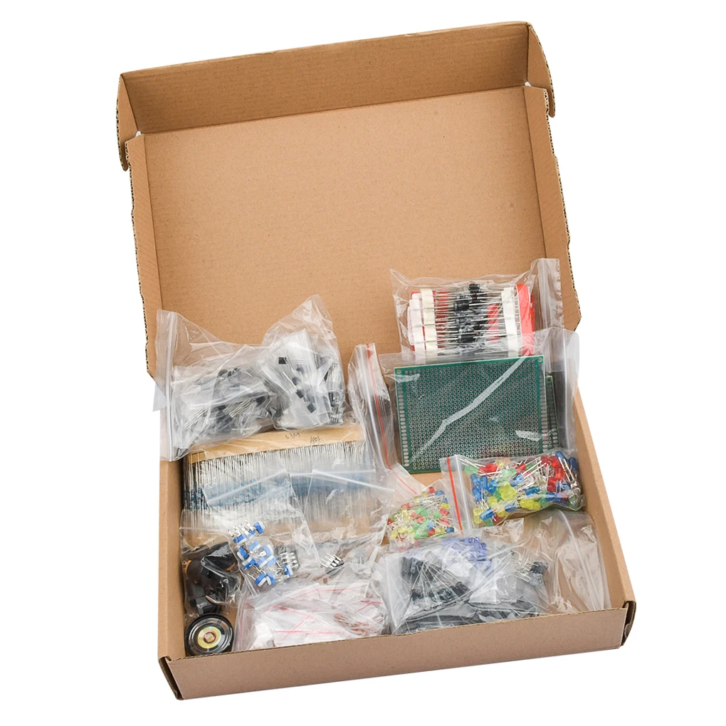 

High Performance Led Pcb Board - Diy Kit With Electronic Components Electronic Components Kit Diy Electronics Transistor