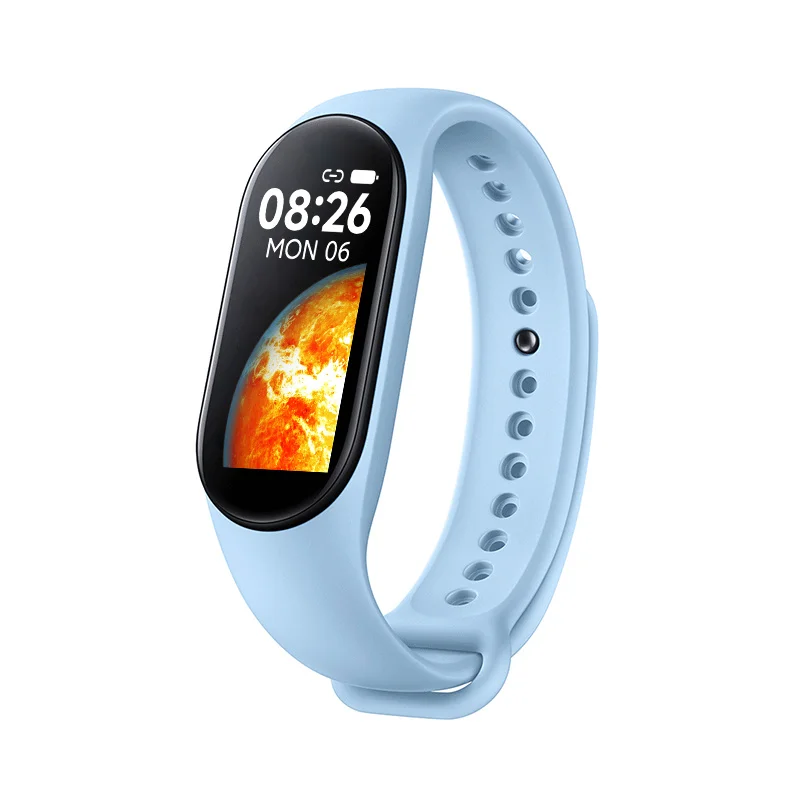 

Смарт-браслет M7 для мужчин и женщин, фитнес-трекер, водонепроницаемые Смарт-часы с пульсометром, спортивные часы-браслет для Xiaomi Huawei 2022