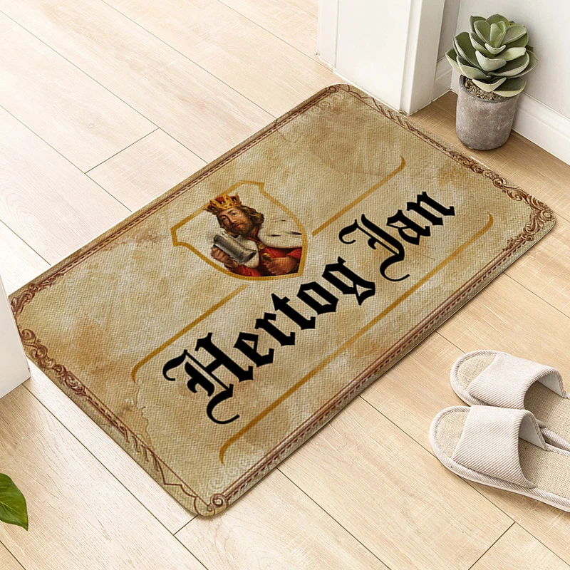 Коврик для входной двери Противоскользящий коврик ног ванной D-Hertog Jan