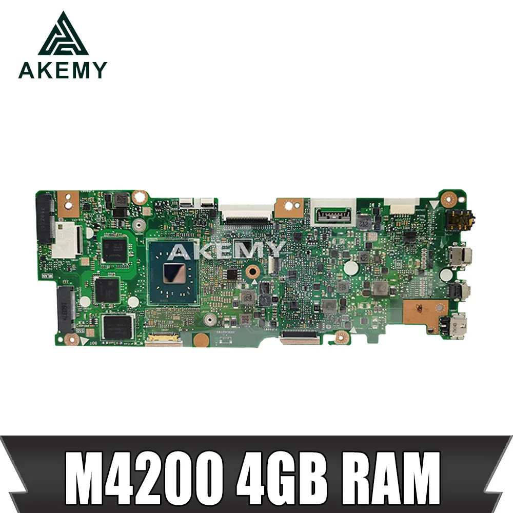 

For Asus Vivobook Flip TP401NA TP401N Motherboard N4200 4GB RAM not with SSD