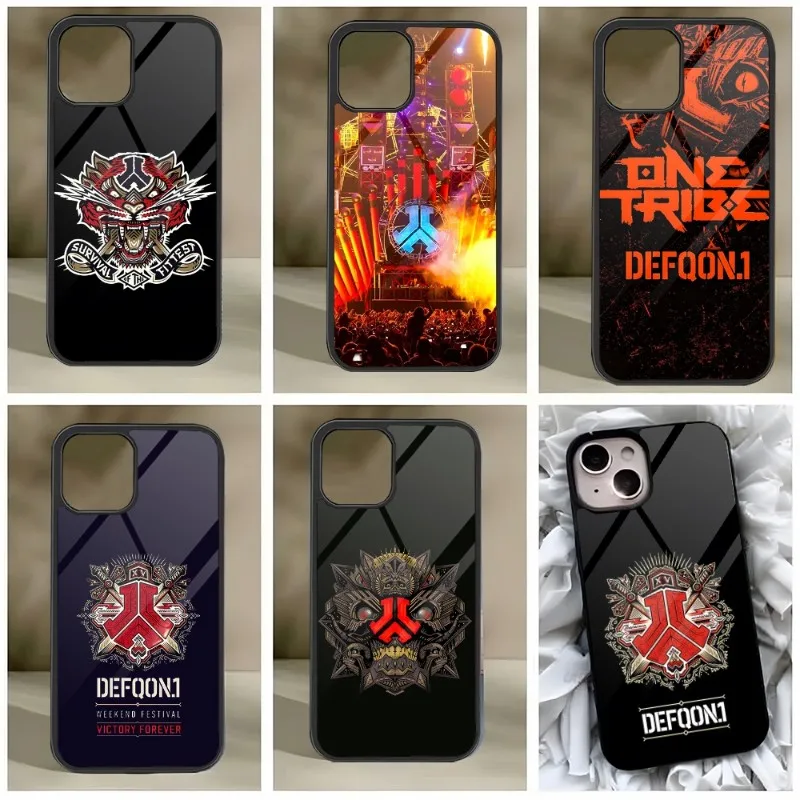 Defqon 1 музыкальный фестиваль телефонный чехол ПК + ТПУ для Iphone Apple 12 Pro Max 14 13 11 Mini 6S 7 8 Plus X Xs XR 2020 чехол