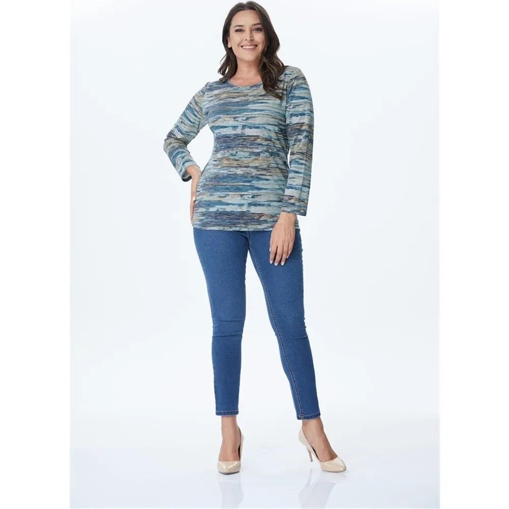 

Вязаная блузка Dorlie с самостоятельным принтом 34121