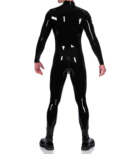 Боди из 100% латексной резины Gummi Schwarz представляálál София спортивная вечеринка