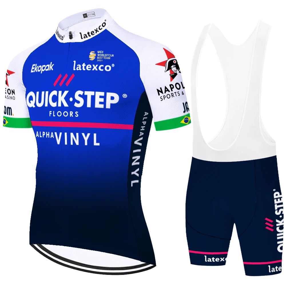 2022 быстрый шаг команда Велоспорт Трикотажные шорты рукава рубашки Майо Униформа