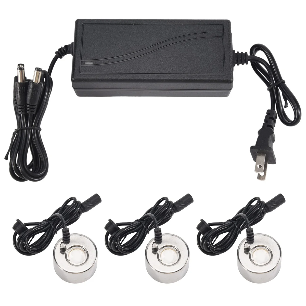 Ультразвуковой увлажнитель тумана 3 шт. распылительные головки фонтанчик для