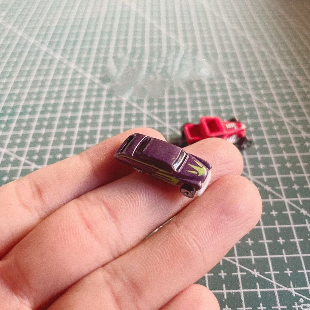 

Мини автомобиль из металла, ретро стиль