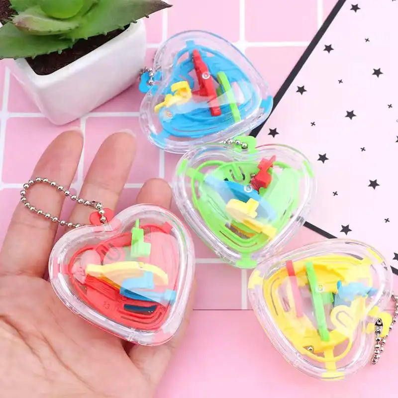 Обучающие игрушки кубический лабиринт С Шагающими бусинами любовный