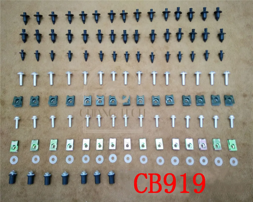 

Fairing Bodywork Kit Bolts Screws For Fit HONDA CB919 2002-2007