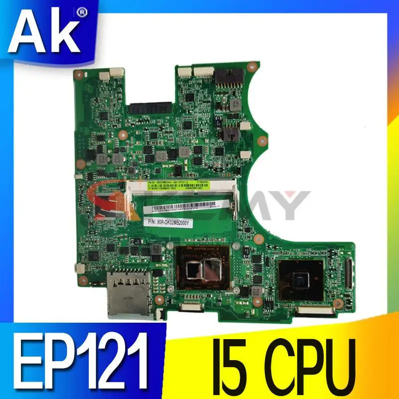 

Материнская плата для ноутбука EP121 Материнская плата ASUS EP121 B121, почти новая тестовая Оригинальная работа процессора ep121 I5 REV 1,4G, 100%