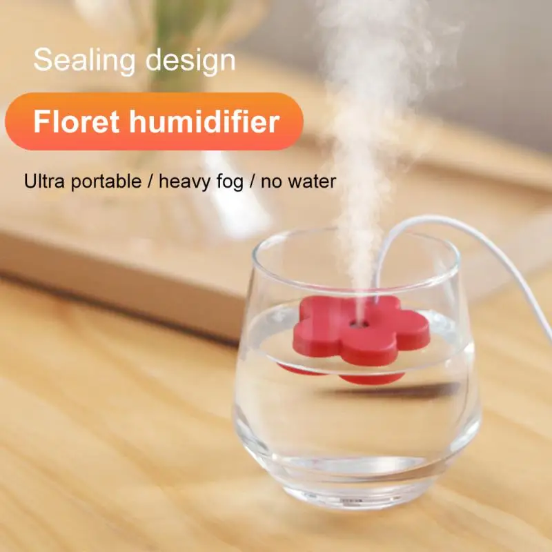 

Portable Mist Maker Quiet Humidification Nano Mist Perfume Atomizer Water Mist Diffuser Intelligent Timing Mini Air Humidifier