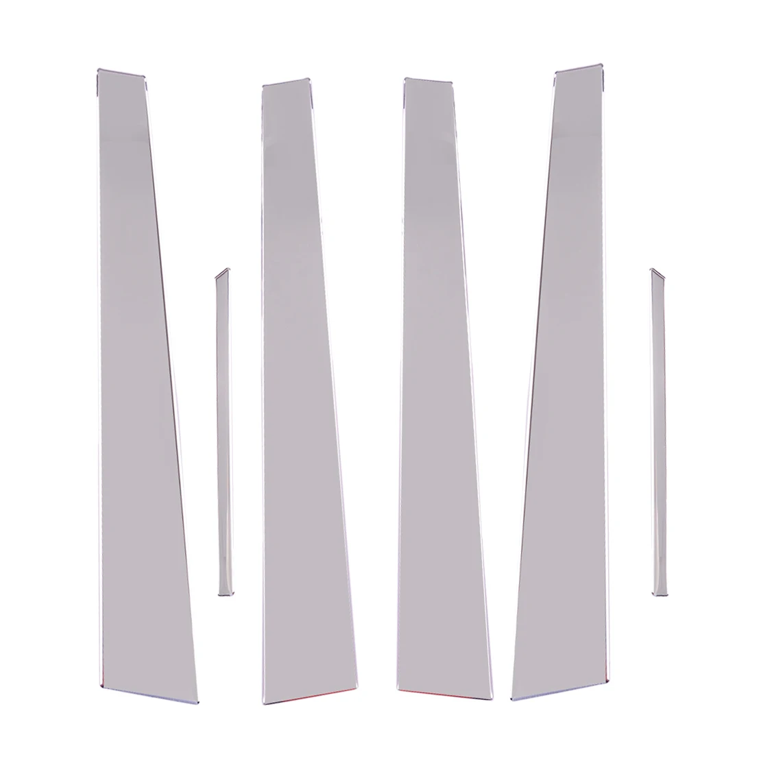 

6pcs/set Car Door Window B Pillar Posts Cover Trim Sticker Stainless Steel Chrome Fit for Toyota Camry 2002 2003 2004 2005 2006