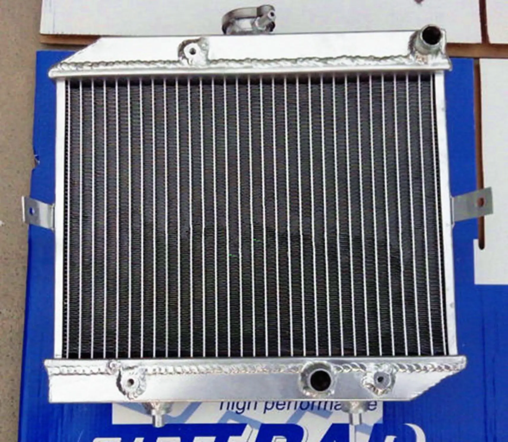 For 2005-2014 Honda Foreman Rubicon 500 Aluminum Radiator Cooler Cooling Coolant 2005 2006 2007 2008 2009 2010 2011 2012 2013