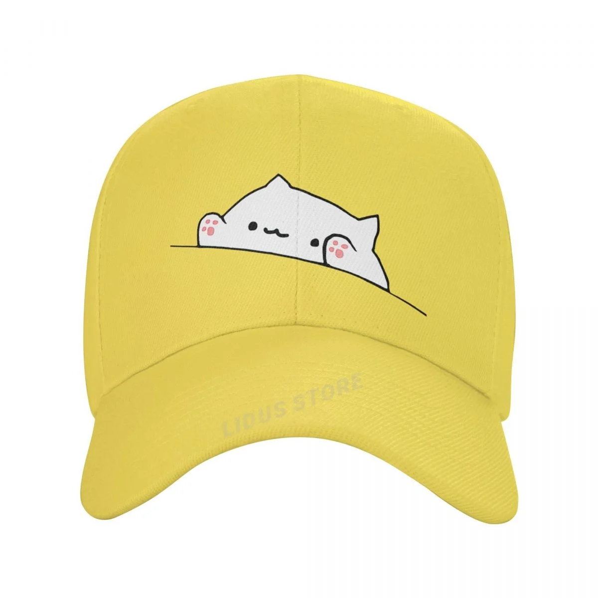 

Bongo Cat Drum Cat Electronic Keyboard Rock Baseball Cap Fashion Unisex Harajuku High Quality Snapback Hat Bongo Cat Dad Hats