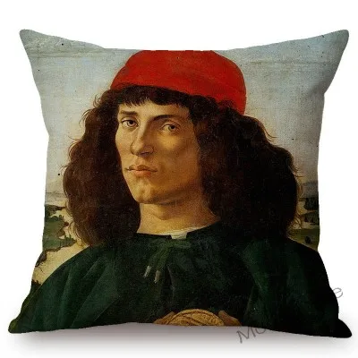 Чехол для подушки Sandro Botticelli  Лен/хлопок