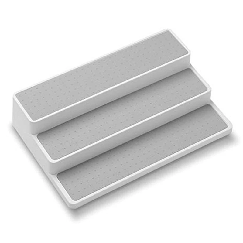 

Three-Layer Ladder Seasoning Rack PP Storage Seasoning Rack Household Goods Kitchen Storage Rack