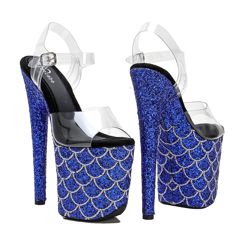 Leecabe 8Inch/20cm Women's Platform Sandals  party High Heels Shoes Pole Dancing Shoes