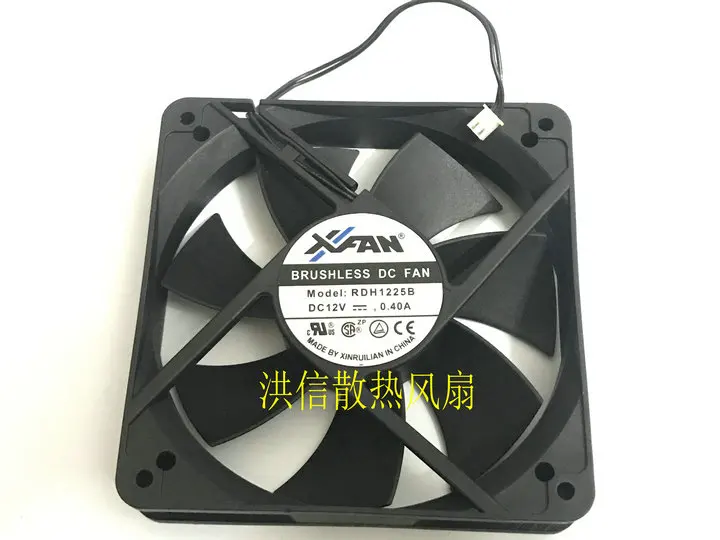 Оригинальный RDH1225B DC12V 0.40A 12025 высокий объем воздуха промышленный вентилятор охлаждения 12 см