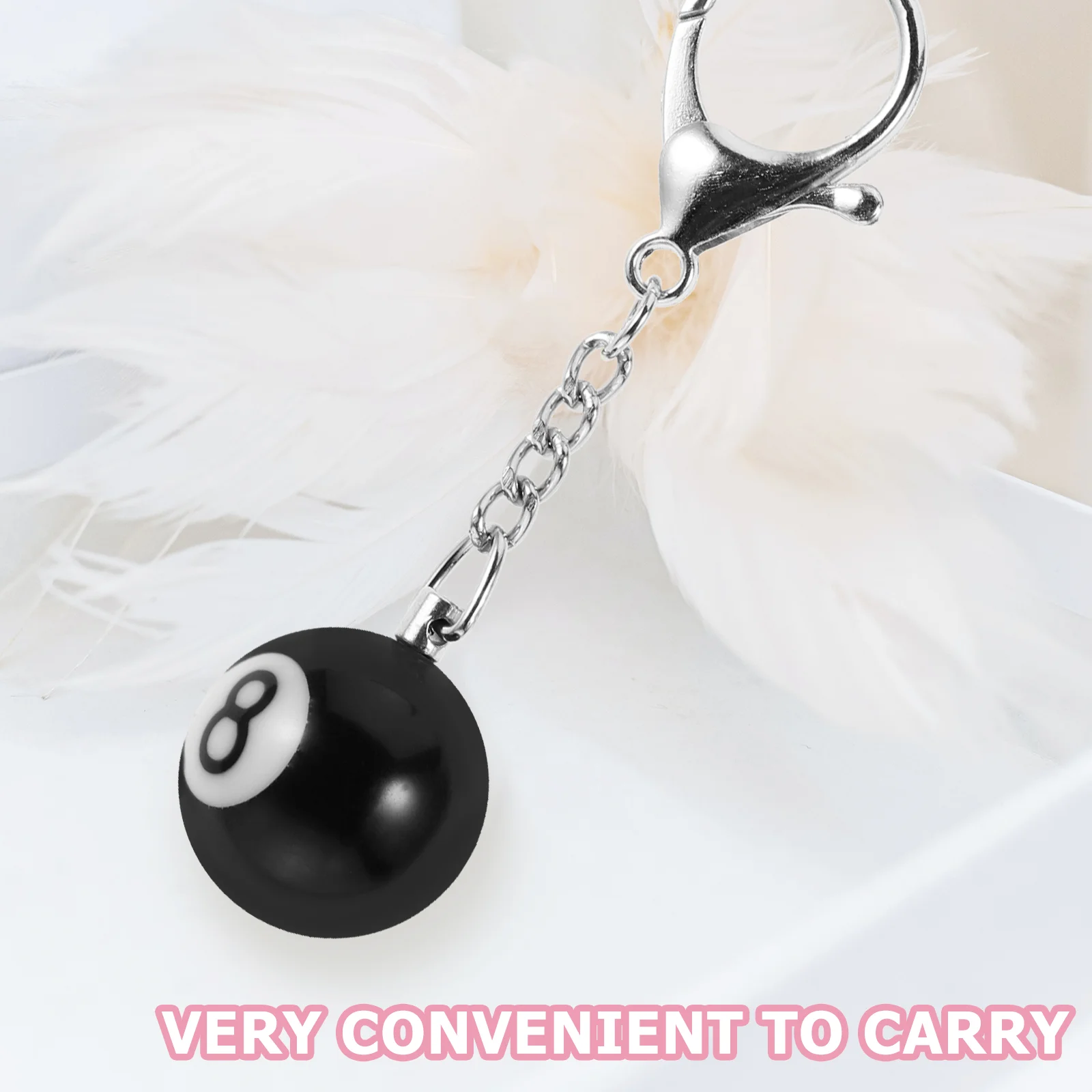 Брелок &quotБильярд&quot декоративные брелоки спортивные кольца изысканные